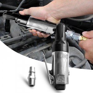 1/4 inch Square Drive Straight Shank Tire Air Ratchet Wrench