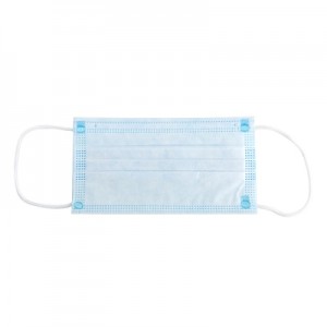 50PCS 3-layer Face Masks with Elastic Ear Loop Dustproof Anti-bacteria Disposable Protection