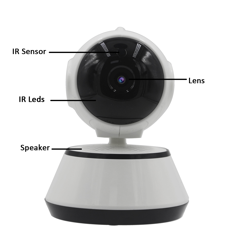 Wifi IP 720P CCTV Security CCTV Smart Home Security Ir Camera